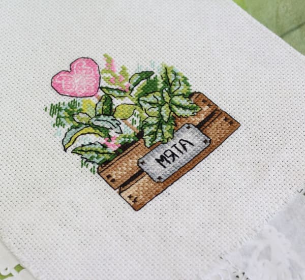 Broderikit MP Studia "Mynte" 9x10 cm
