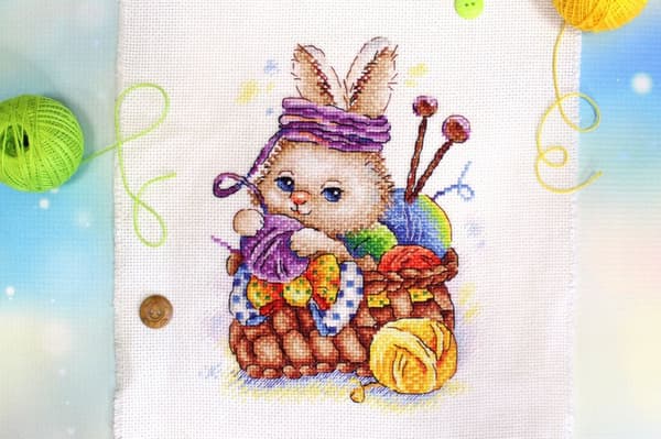 Broderisett MP Studia "Kanin" 16x21 cm