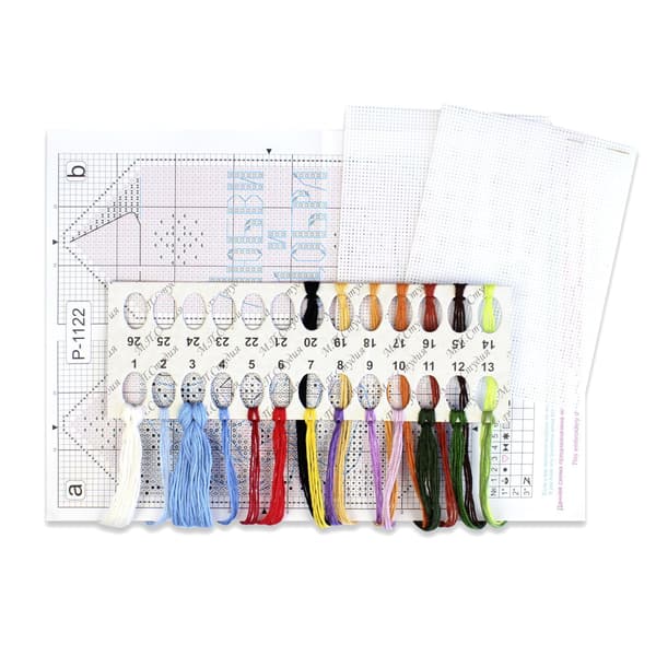 Broderikit plastic canvas MP Studia "Julgodis Nr. 5" 13x5cm
