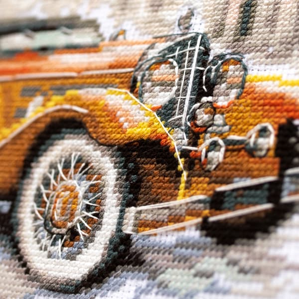 Broderikit Magic Needle "Retro Stil. New York" 16x20 cm