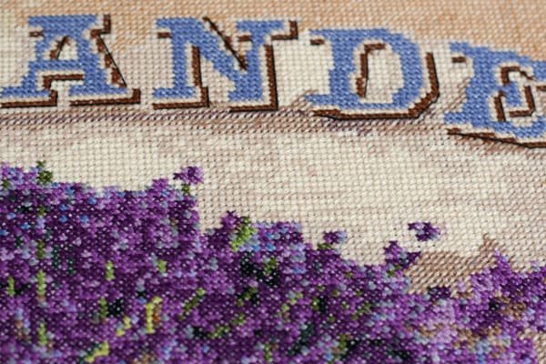 Broderikit Abris Art "Provence-melodien" 35x35 cm