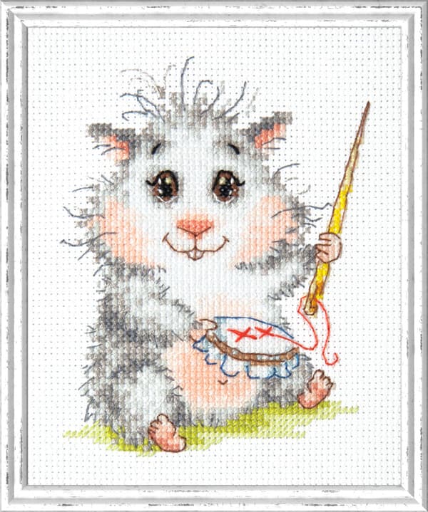 Broderisett Magic Needle "Underbar nål" 10x12 cm