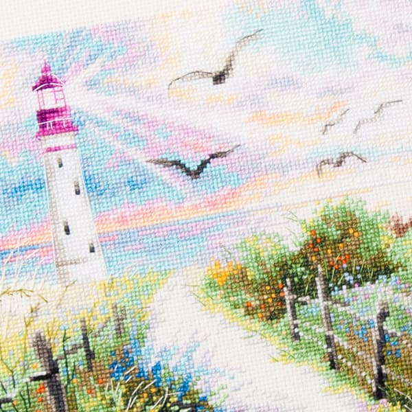 Broderisett Magic Needle "Hjemlys" 32x20 cm