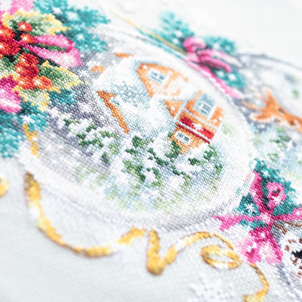 Broderikit Magic Needle "En jul-saga" 22x32 cm