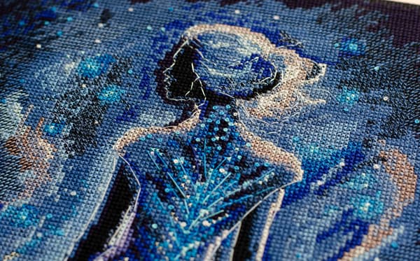 Broderikit Abris Art "Drømmenes vogter" 25x43 cm