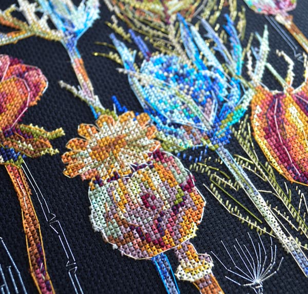 Broderisett Abris Art «Minnen» 22x30cm