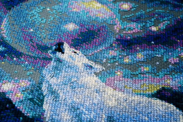 Broderikit Riolis "Iskall vind" 21x30 cm