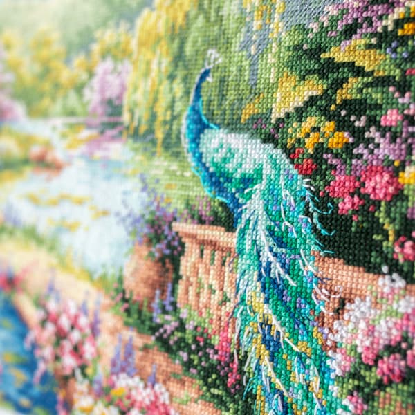Broderisett Magic Needle "Kongelig hage" 40x30 cm