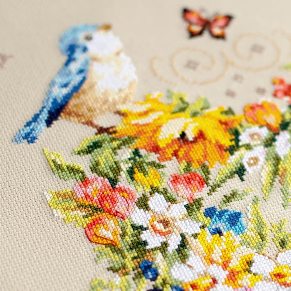 Broderisett Magic Needle "Din hjertes inspirasjon" 26x34 cm