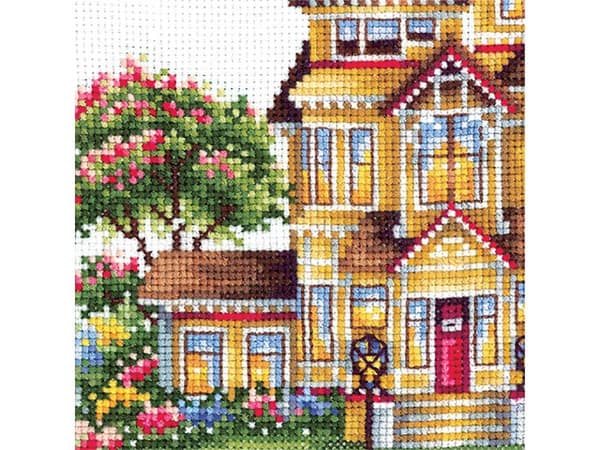 Broderikit Andriana "Velkommen" 26x19 cm