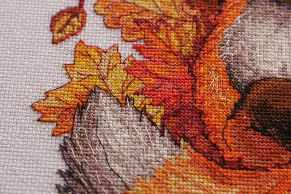 Broderisett Abris Art "Første høsten" 24x36cm