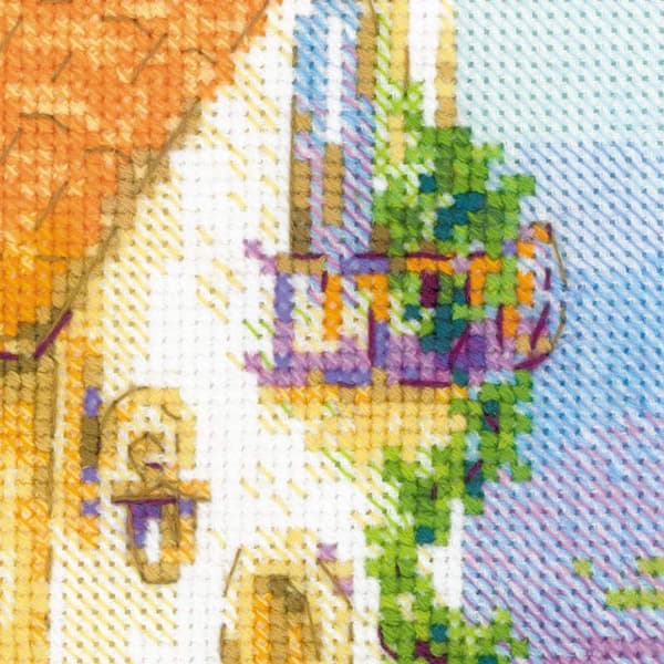 Broderikit Riolis "Provencegade" 18x24 cm