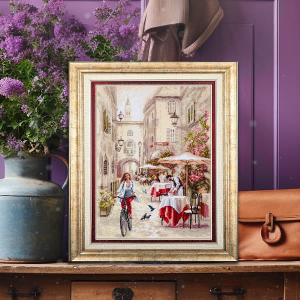 Broderisett Magic Needle "Morgonvibber" 29x38 cm