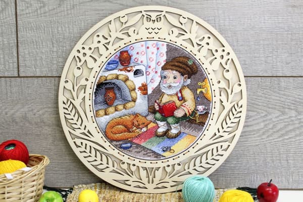 Broderisett MP Studia "Husets herre" 20x20 cm