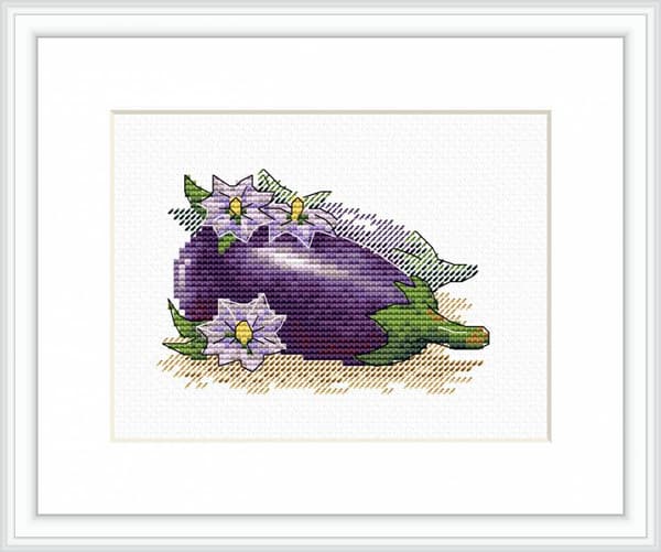 Broderisett MP Studia «Aubergine» 11x9 cm