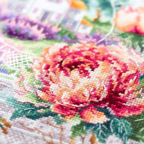 Broderikit Magic Needle "Charmiga Provence" 26x26 cm
