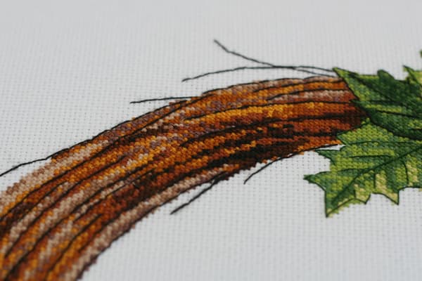 Broderikit Abris Art "Julkrans" 25x27cm