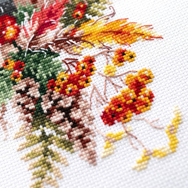 Broderisett Magic Needle "Høstskogens ånd" 17x27 cm