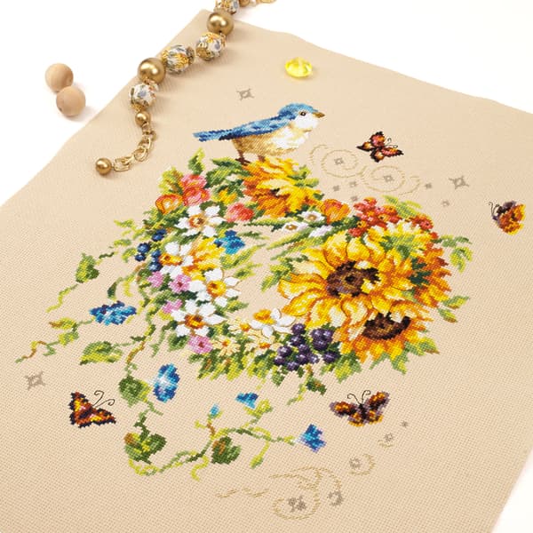 Broderikit Magic Needle "Din hjertes inspiration" 26x34 cm