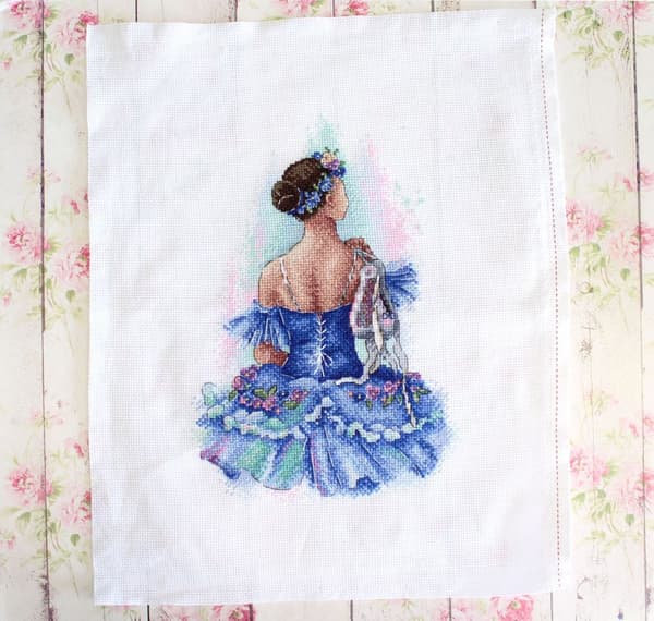 Broderisett MP Studia "Ballet prima" 18x26 cm