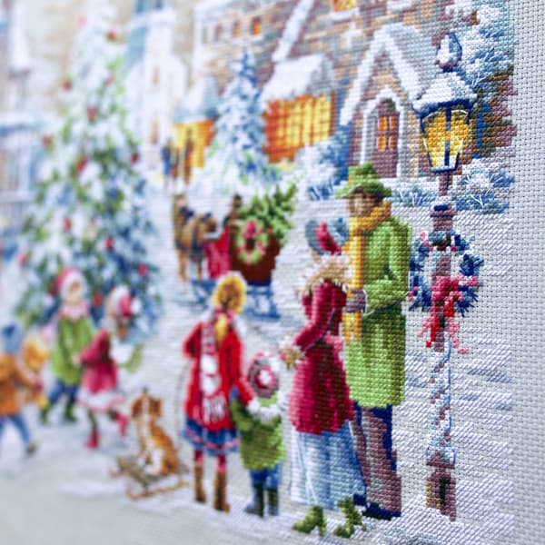 Broderikit Magic Needle "Julafton" 46x31 cm