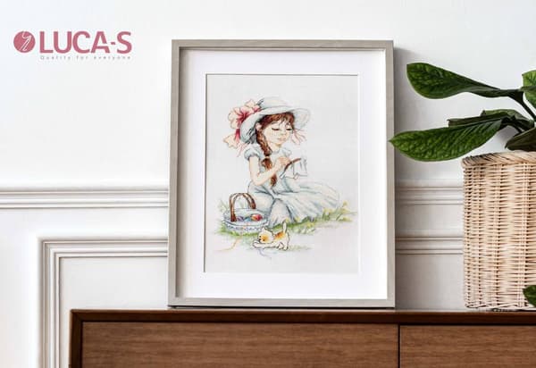 Broderikit Luca-S B1059 - "Broderi" 19x20 cm
