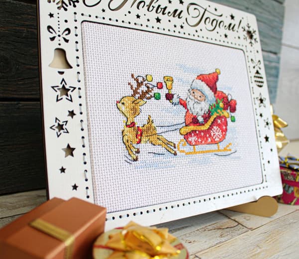 Broderisett MP Studia "Et mirakel" 13x10 cm