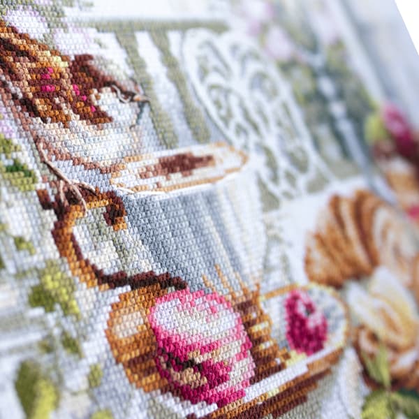 Broderisett Magic Needle "Parismorgen" 30x40 cm