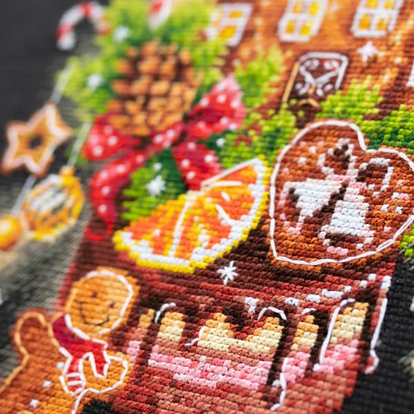 Broderikit Magic Needle "Julgodis" 18x28 cm