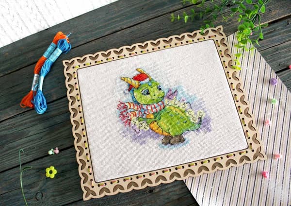 Broderikit MP Studia "Blændende udstyr" 15x15 cm