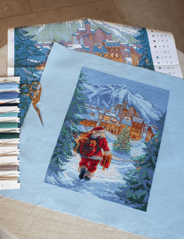 Broderisett Aine "Magisk natt" 21x30 cm