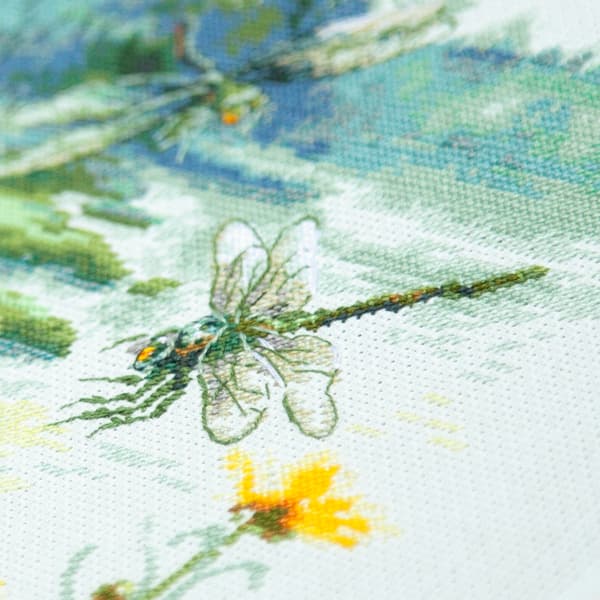 Broderikit Magic Needle "Dimma morgon" 26x38 cm