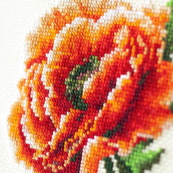 Broderisett Magic Needle "Valmue" 11x11 cm
