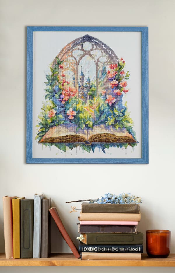 Broderikit Abris Art "Der var engang..." 30x35 cm