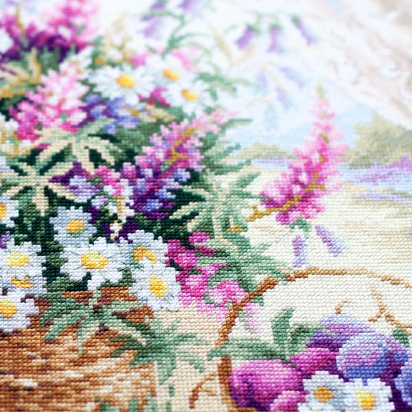 Broderisett Magic Needle "Sommerfølelse" 32x40 cm