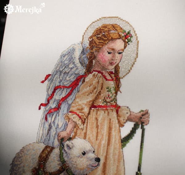 Broderikit Merejka K-257B - "Midvinter" 20x27 cm