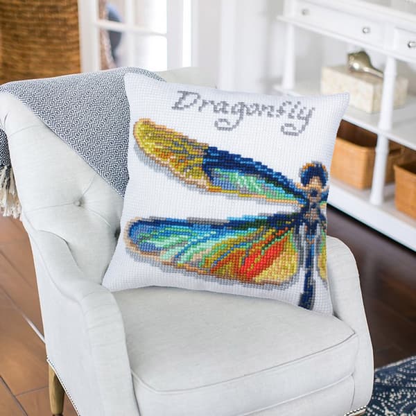 Broderikit Pude Collection D`Art 5363 - "Guldsmed" 40x40 cm