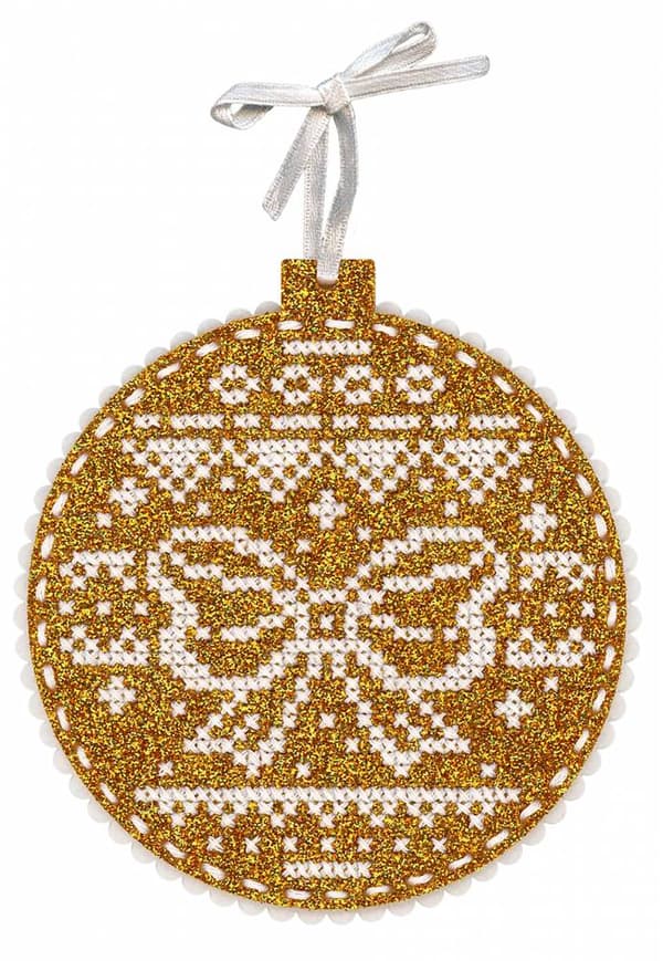 Broderikit MP Studia "Gyllene gåva" 11x10 cm