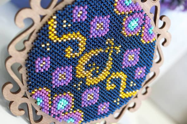 Perlebroderi MP Studia "Aftensymfoni" 12x12 cm