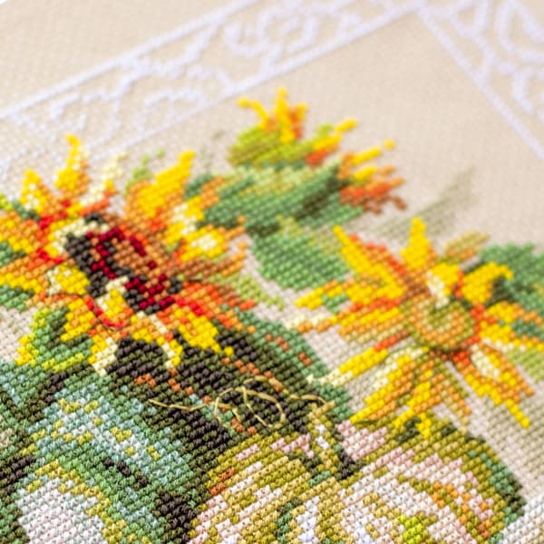 Broderisett Magic Needle "Høstgaver" 30x20 cm