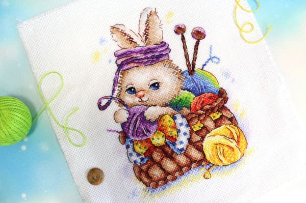 Broderisett MP Studia "Kanin" 16x21 cm