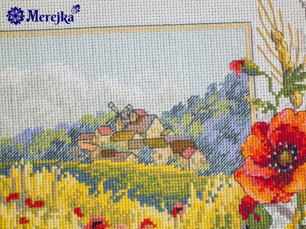 Broderikit Merejka K-140 - "Sommereng" 29.5x30 cm
