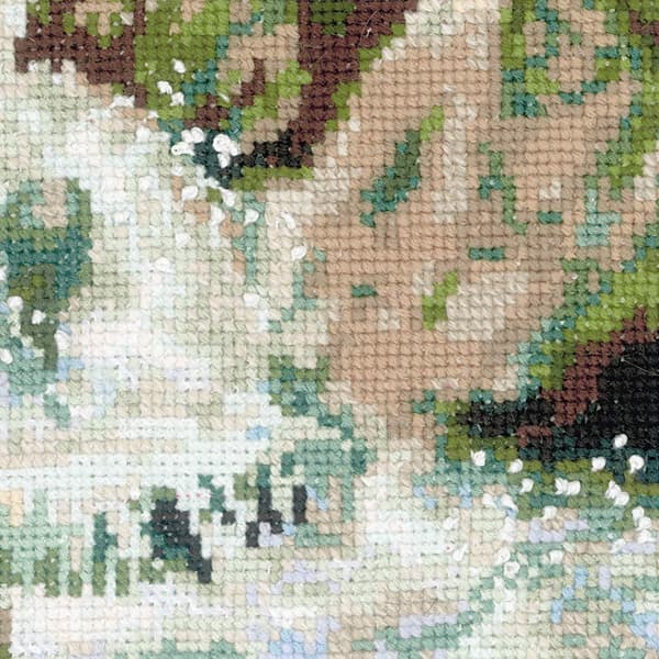 Broderisett Riolis "Bergselv" 20x50 cm