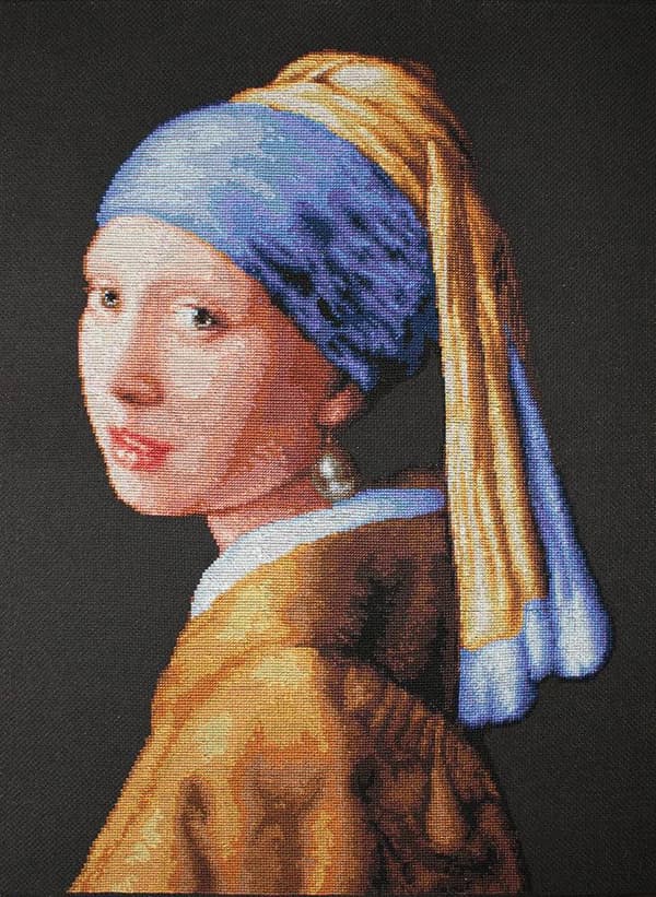 Broderisett Luca-S B467 - "Pike med perle" 27x41 cm