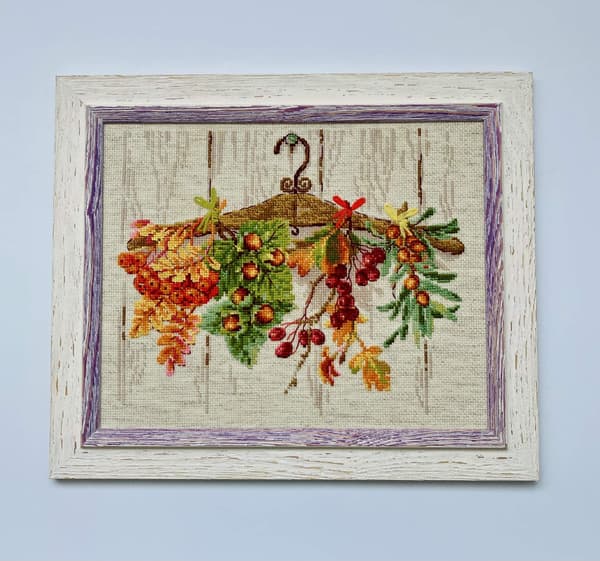 Broderikit Riolis "Höstens gåvor" 30x24 cm
