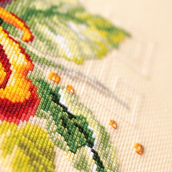 Broderikit Magic Needle "Peber" 18x25 cm