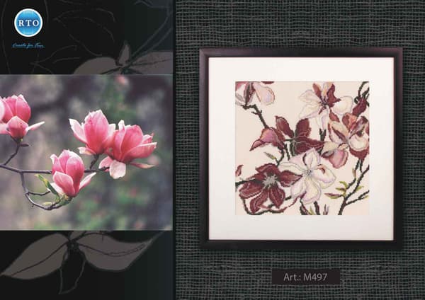 Broderisett RTO "Magnolia" 26x26 cm