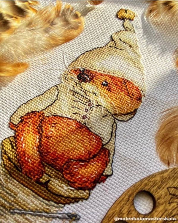 Broderikit Andriana "Sömning" 7x20 cm
