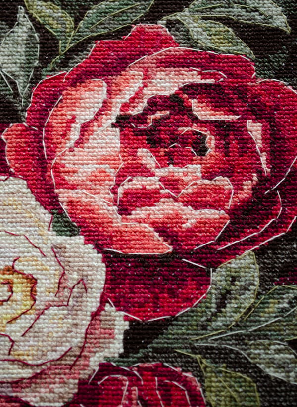 Broderikit Abris Art "Samtkänslor" 18x28 cm