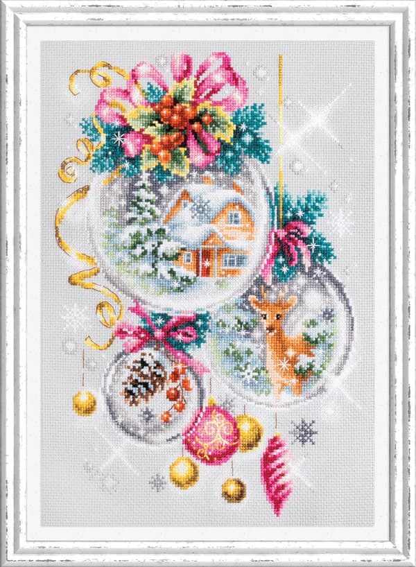 Broderikit Magic Needle "En julesaga" 22x32 cm